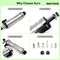 Professional Cake Decorating Kit with 6 Stainless Steel Icing Nozzles